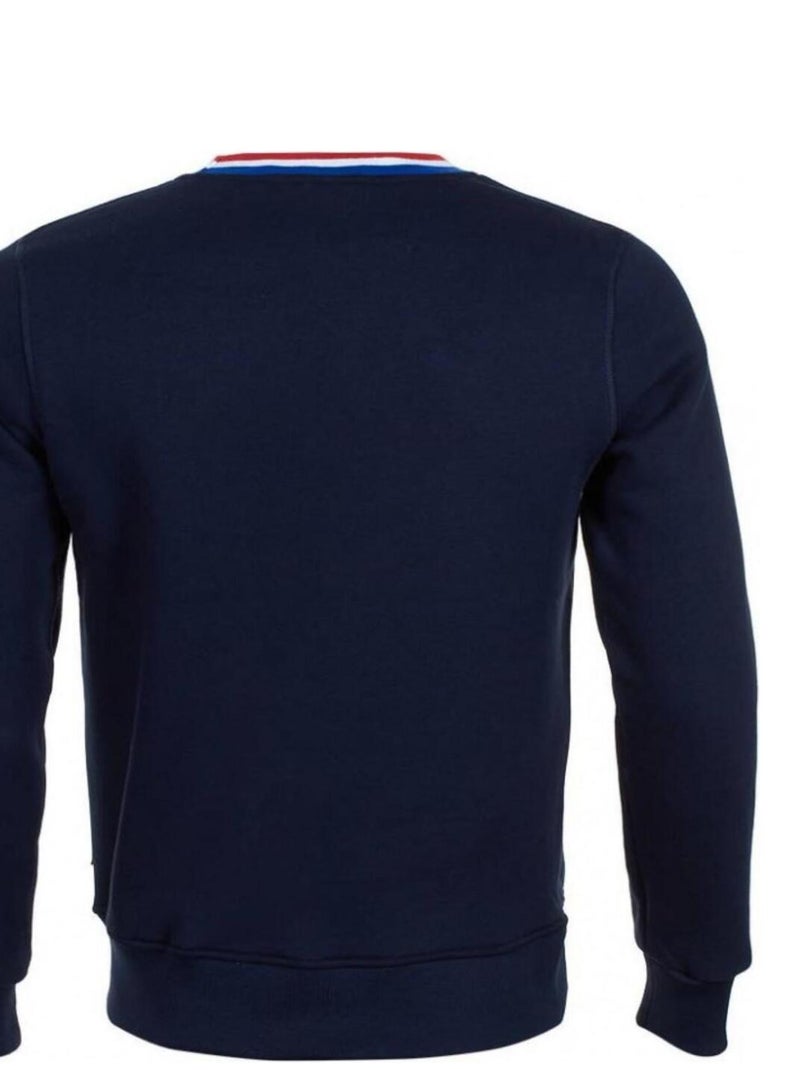 Sweat   CONTAMINE - PEAK MOUNTAIN Bleu marine - Kiabi
