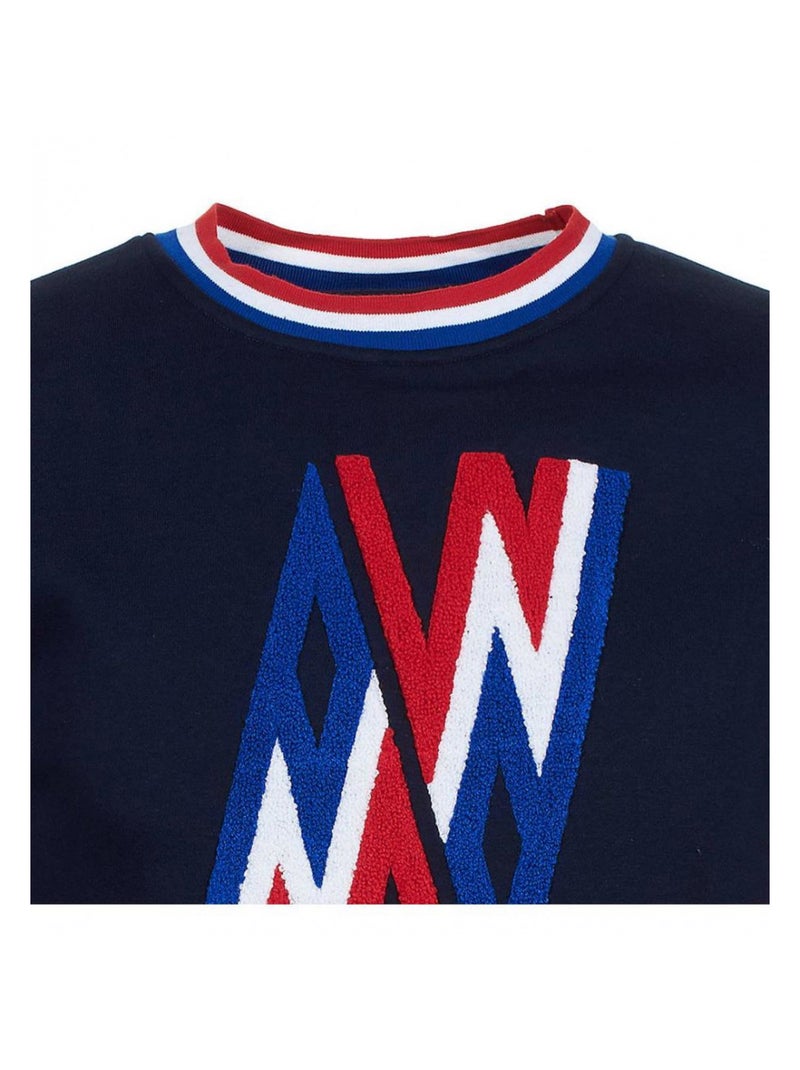 Sweat   CONTAMINE - PEAK MOUNTAIN Bleu marine - Kiabi