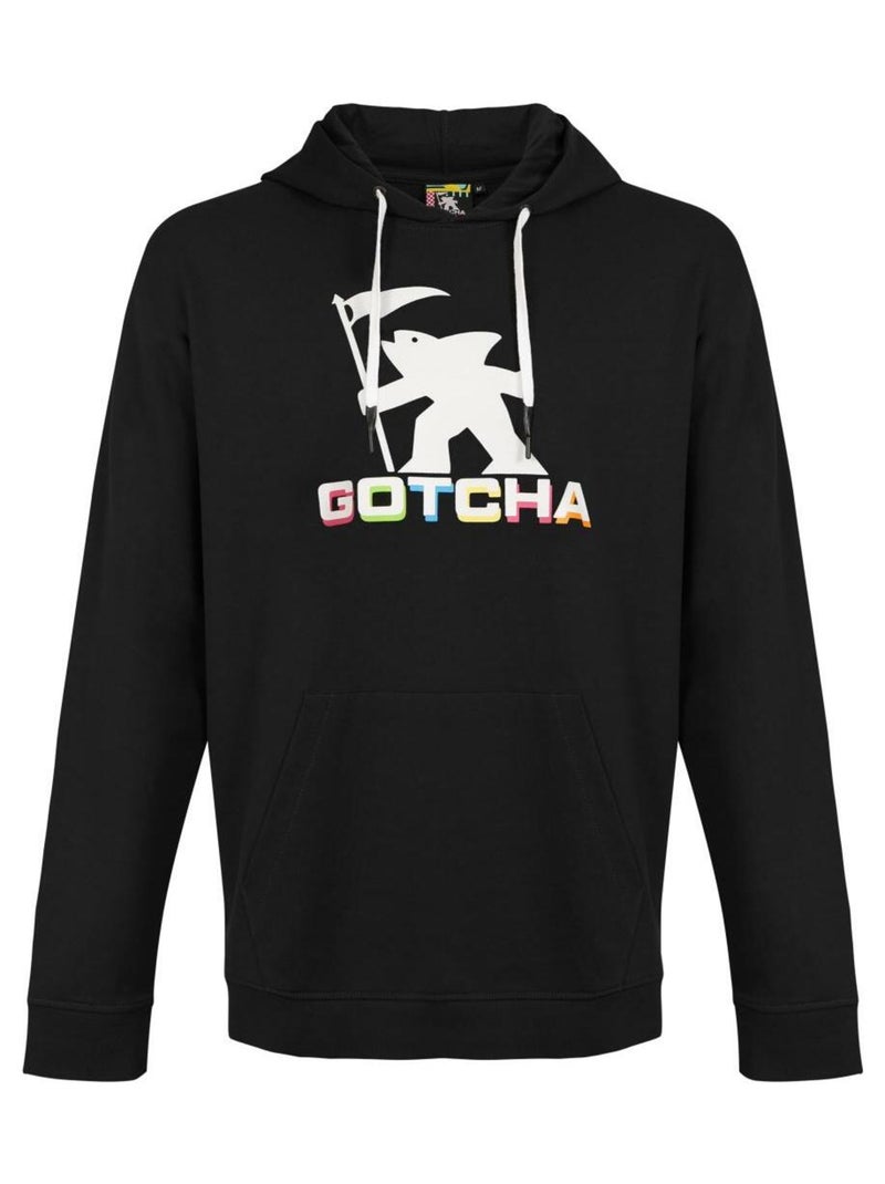 Sweat Coton Fishman Hdy Gotcha Noir - Kiabi