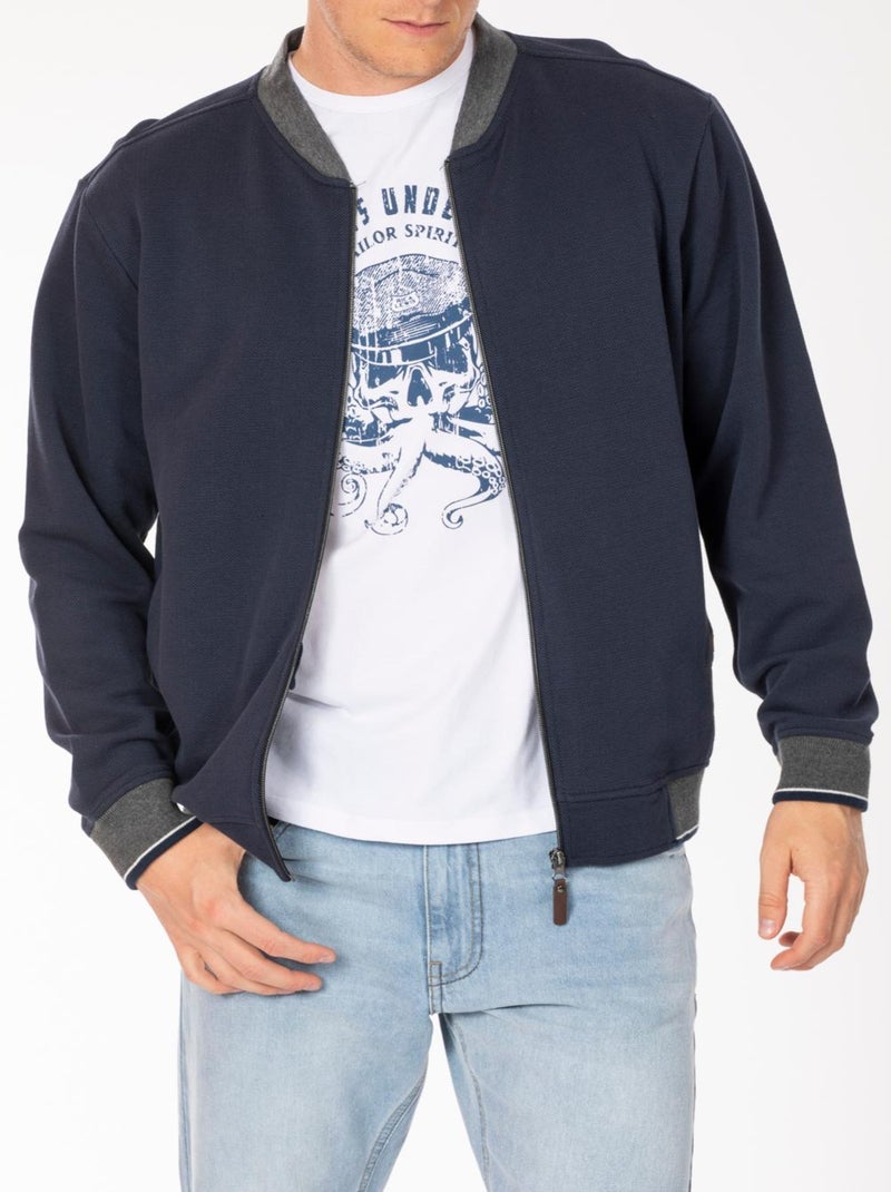 Sweat coupe bomber ADELMO 'Rica Lewis' Bleu - Kiabi