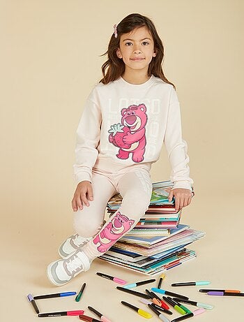 Sweat coupe courte 'Stitch'