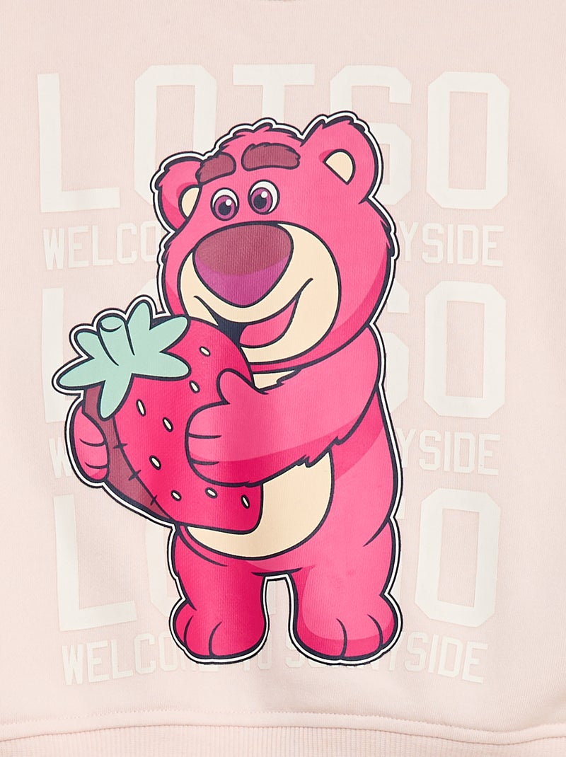 Sweat coupe courte 'Lotso' Rose - Kiabi