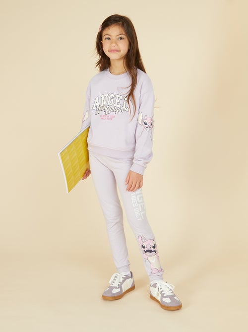 Sweat coupe courte 'Stitch' - Kiabi