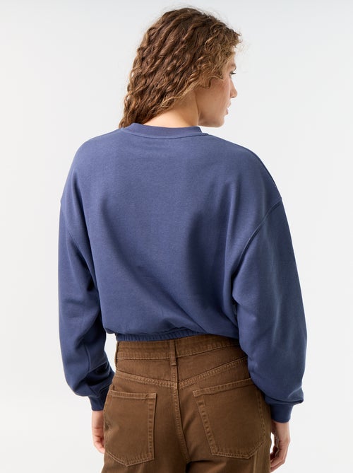 Sweat crop top - Kiabi Sweat crop top - Kiabi