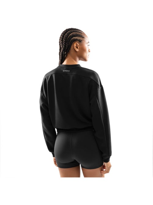Sweat crop top fitness femme fitness femme studio - Kiabi Sweat crop top fitness femme fitness femme studio - Kiabi