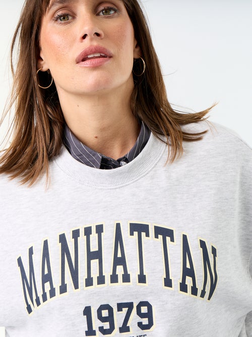 Sweat crop top - Kiabi