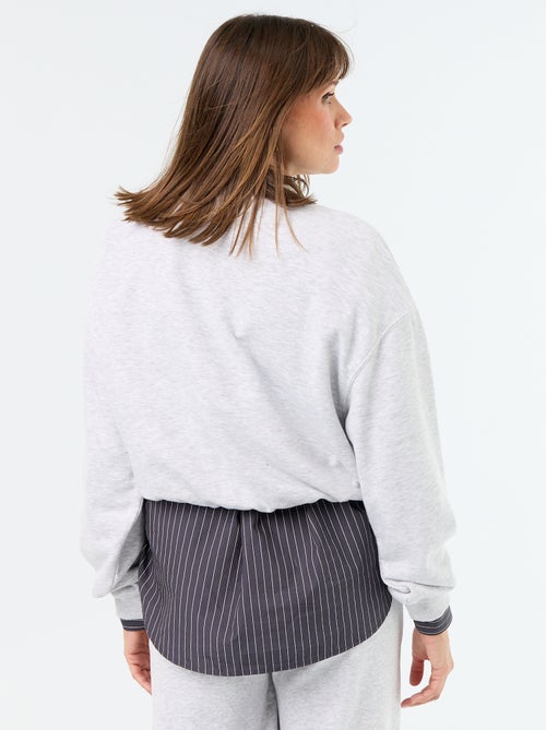 Sweat crop top - Kiabi