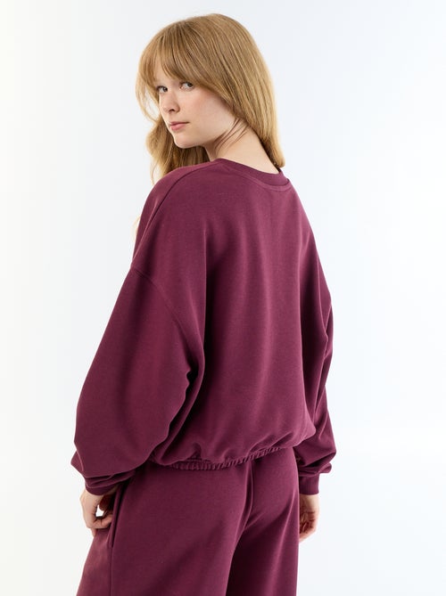 Sweat crop top - Kiabi