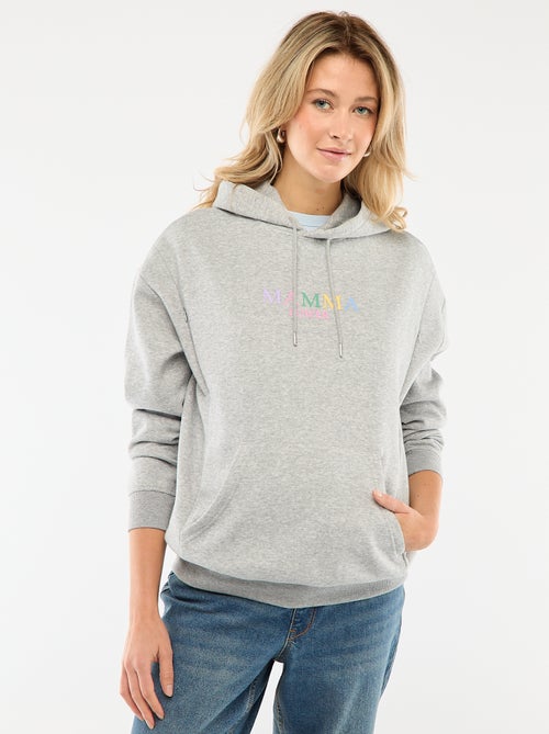 Sweat d'allaitement à capuche - Kiabi