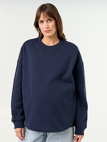 Sweat d'allaitement avec ouverture croisée