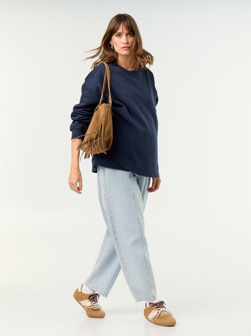 Sweat d'allaitement avec ouverture croisée - Kiabi