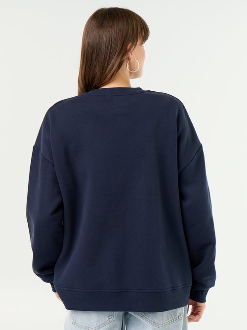 Sweat d'allaitement avec ouverture croisée - Kiabi