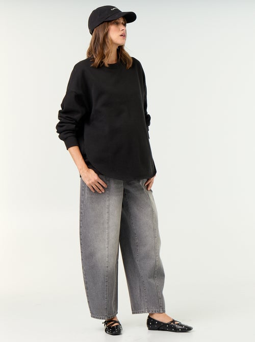 Sweat d'allaitement avec ouverture croisée - Kiabi
