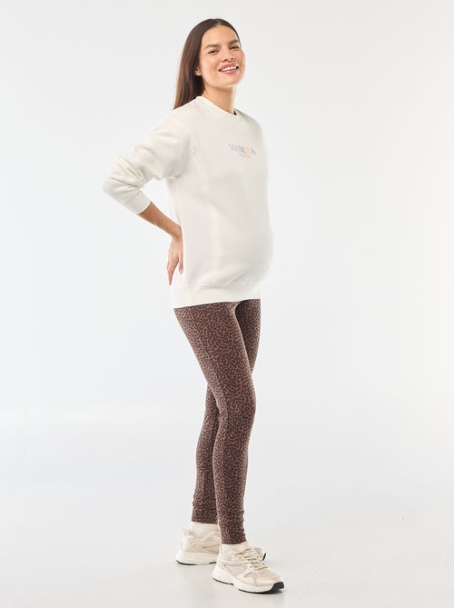 Sweat d'allaitement en molleton - Kiabi