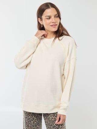 Sweat d'allaitement en molleton