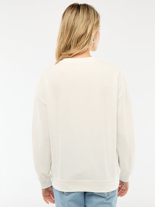 Sweat d'allaitement en molleton - Kiabi