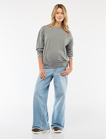 Sweat d'allaitement en molleton