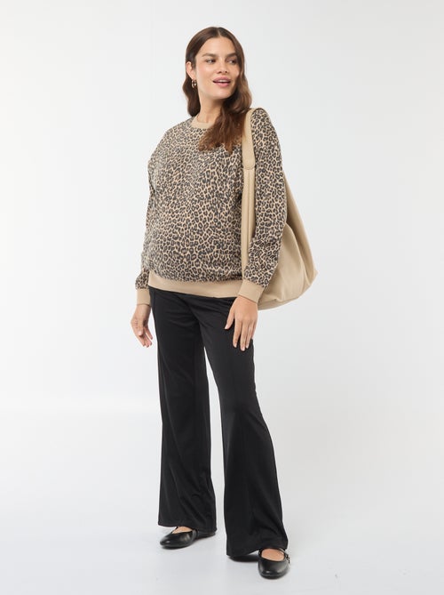 Sweat d'allaitement en molleton - Kiabi