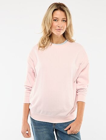 Sweat d'allaitement en molleton