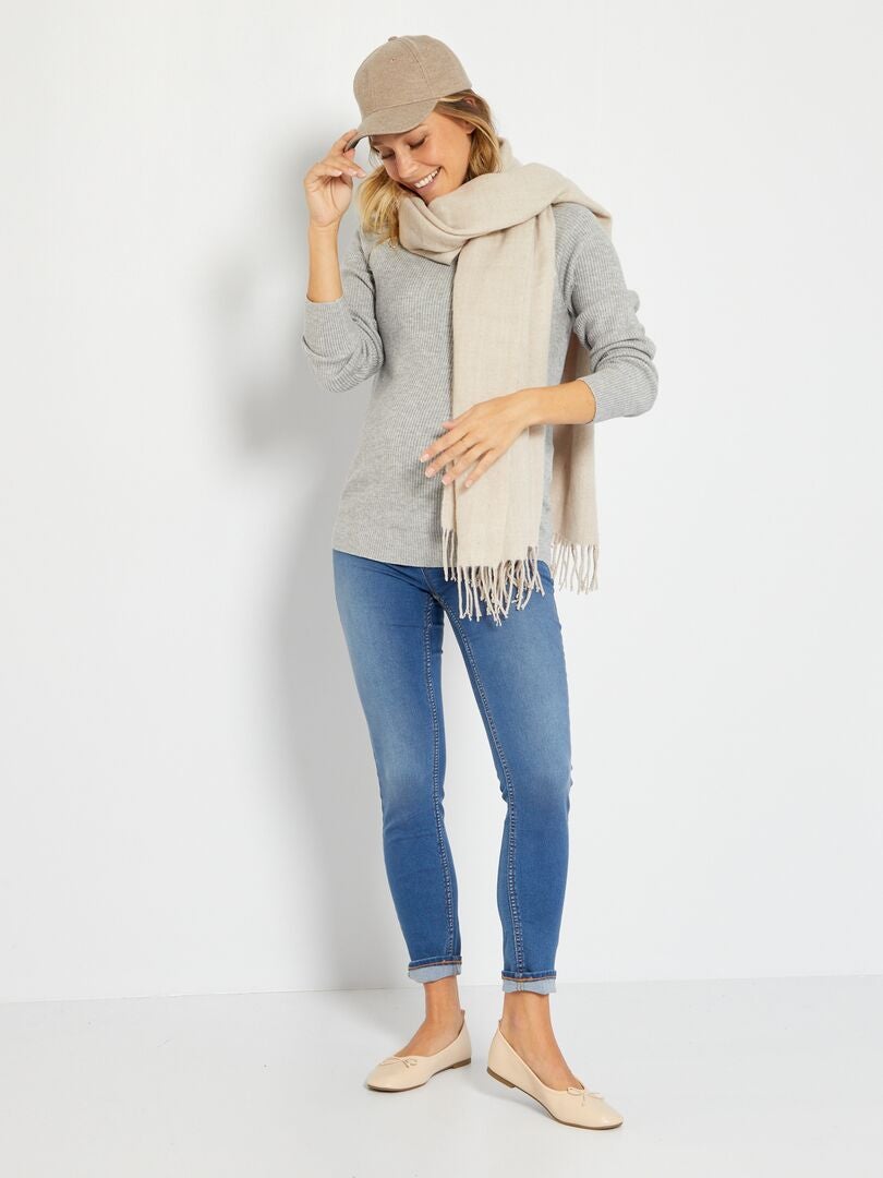 Sweat d'allaitement GRIS - Kiabi