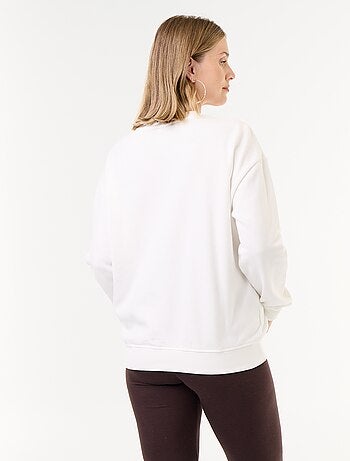Sweat d'allaitement imprimé
