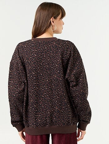 Sweat d'allaitement imprimé