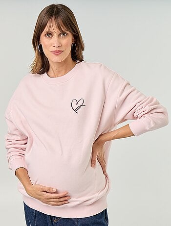 Sweat d'allaitement imprimé