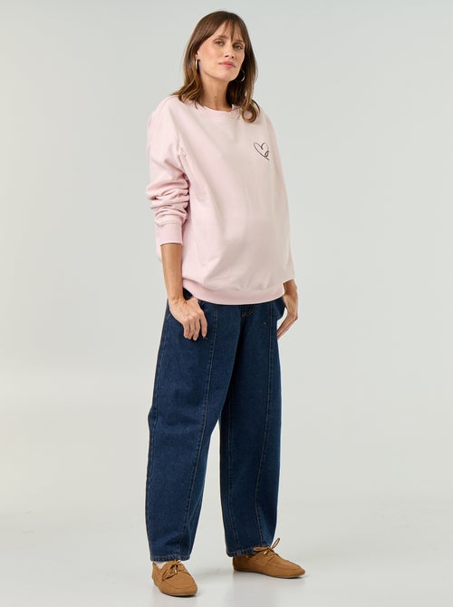 Sweat d'allaitement imprimé - Kiabi Sweat d'allaitement imprimé - Kiabi