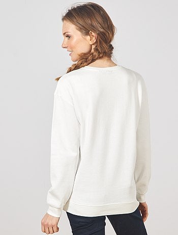 Sweat de grossesse à message - Kiabi