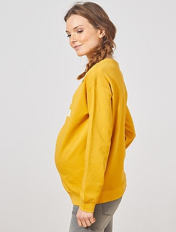 Sweat de grossesse à message - Kiabi