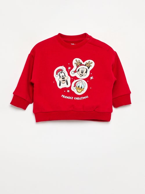 Sweat de Noël 'Disney' à manches longues - Kiabi