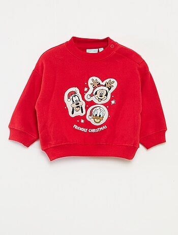 Sweat de Noël imprimé 'Disney' 'Winnie' en coton