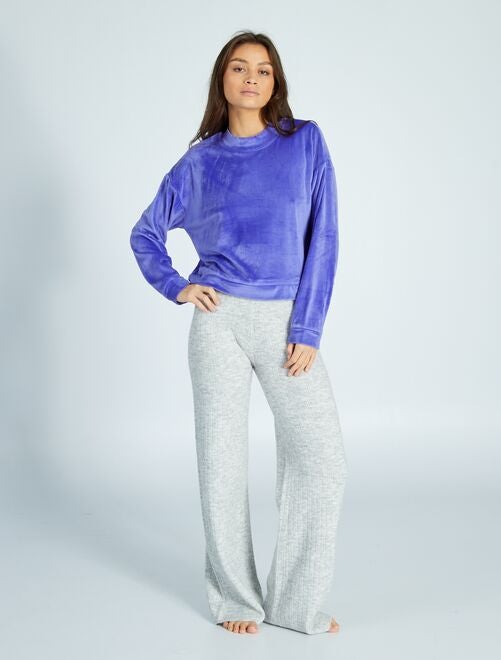 Sweat polaire femme ATILA - Violet - Kiabi - 15.92€