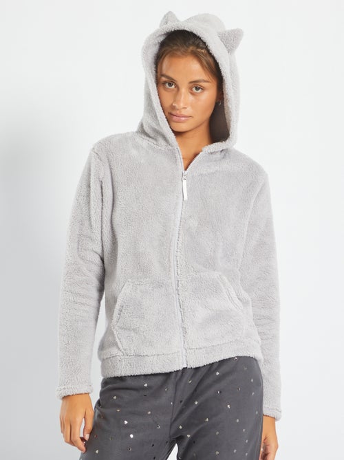 Sweat de pyjama en maille douce - Kiabi