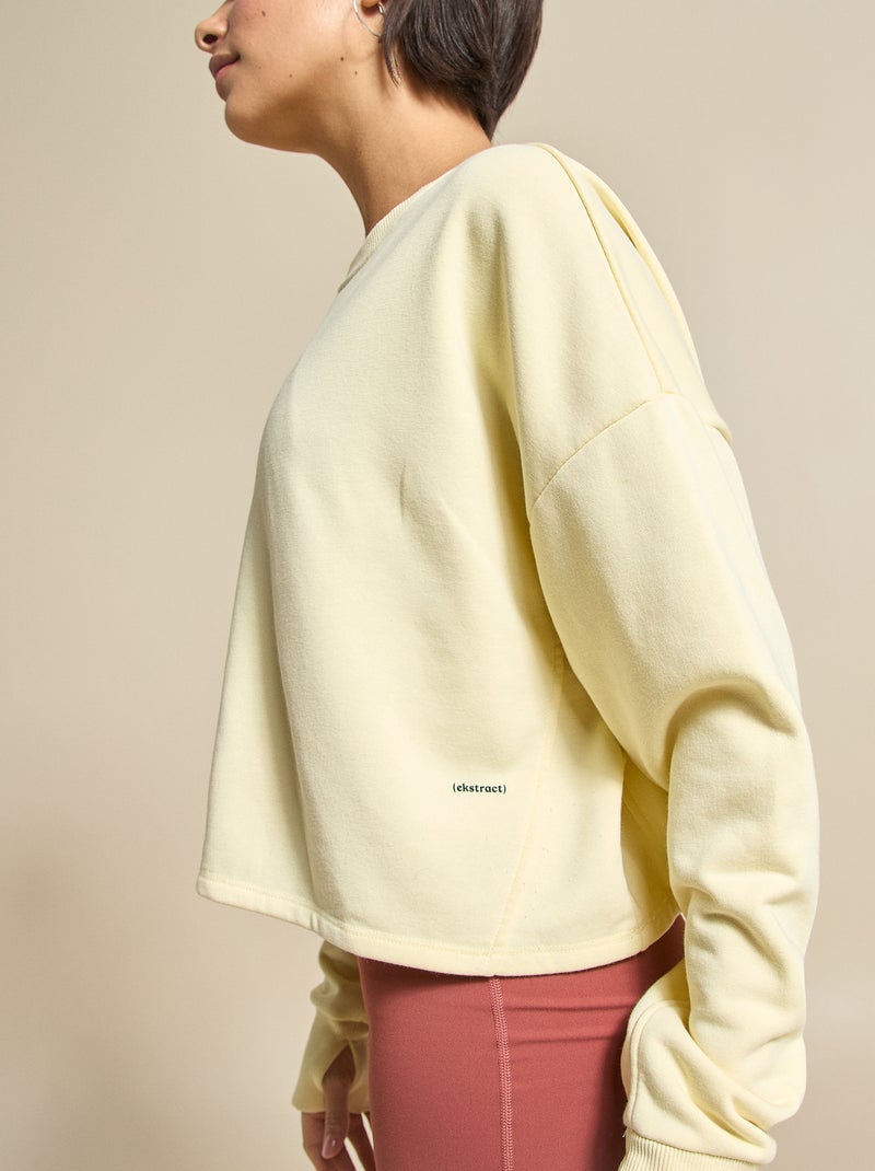 Sweat de sport - (ekstract) Jaune - Kiabi