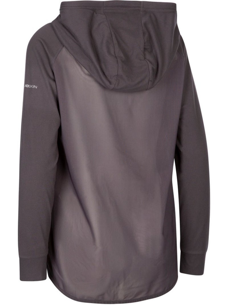 Sweat de sport à capuche immy - trespass Gris foncé - Kiabi