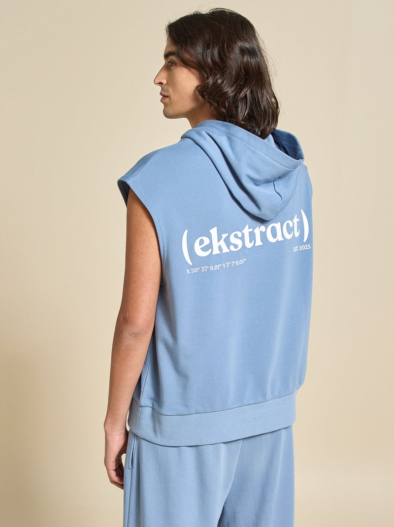 Sweat de sport sans manches - (ekstract) Bleu - Kiabi