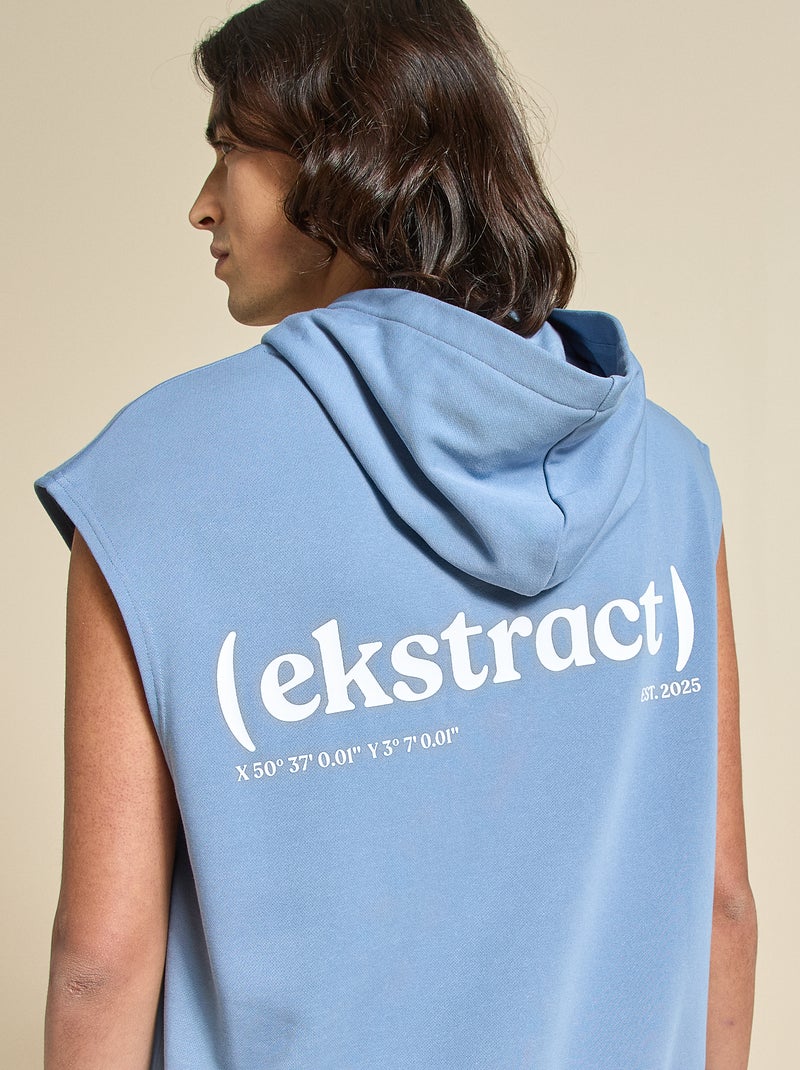 Sweat de sport sans manches - (ekstract) Bleu - Kiabi