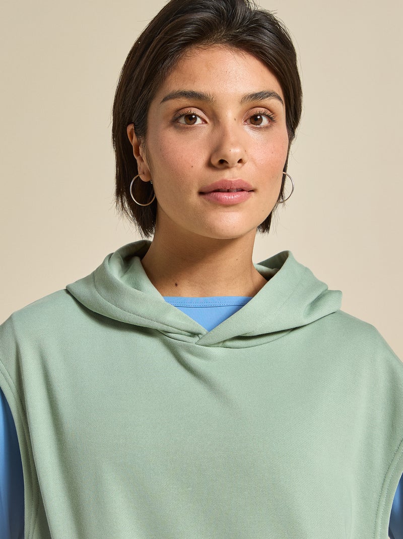 Sweat de sport sans manches - (ekstract) Vert - Kiabi