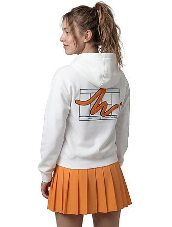 Sweat de tennis à capuche femme tennis femme newport-w