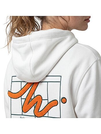 Sweat de tennis à capuche femme tennis femme newport-w