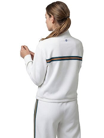 Sweat de tennis demi-zip femme tennis femme tiebreak-w