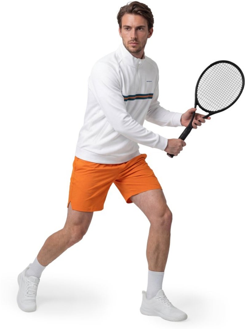 Sweat de tennis demi-zip homme tennis homme tiebreak Blanc - Kiabi