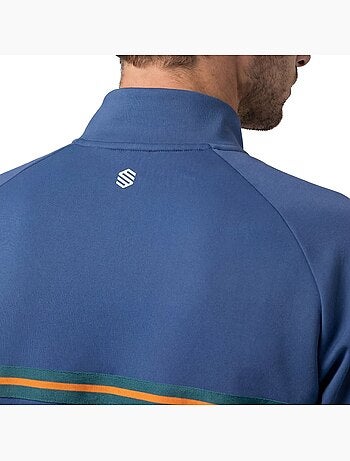 Sweat de tennis demi-zip homme tennis homme tiebreak navy