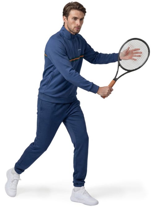 Sweat de tennis demi-zip homme tennis homme tiebreak navy - Kiabi Sweat de tennis demi-zip homme tennis homme tiebreak navy - Kiabi