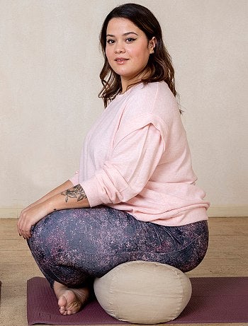 Sweat de yoga maille doudou