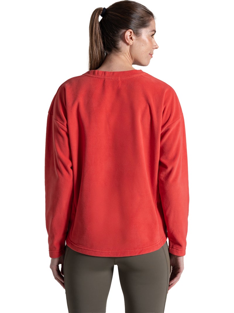 Sweat décontracté uni miska - craghoppers Rouge - Kiabi