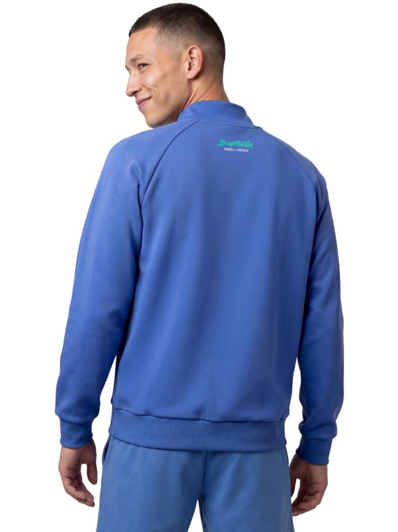 Sweat demi-zip homme boombastic homme bbc bpm Violet - Kiabi