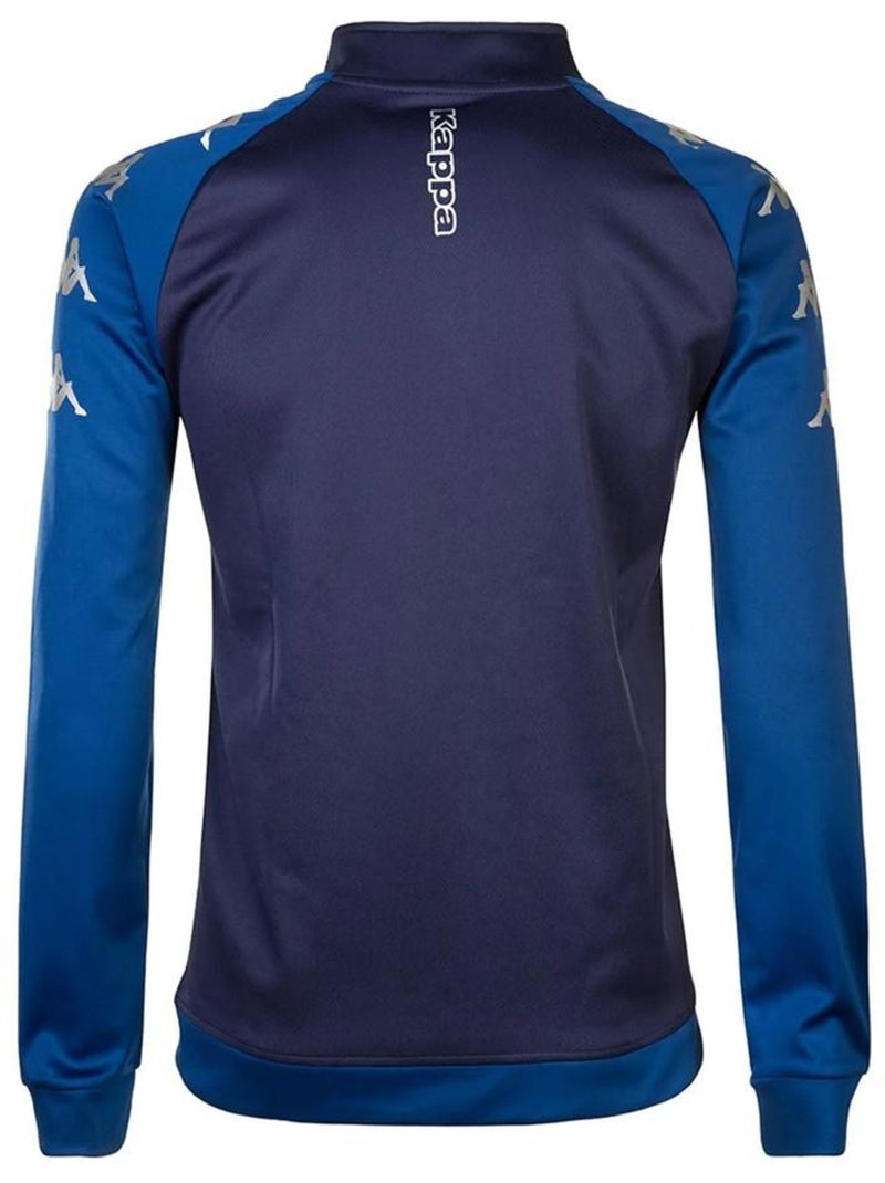 Sweat D'entrainement 1/2 zip Homme Kappa Bleu marine - Kiabi