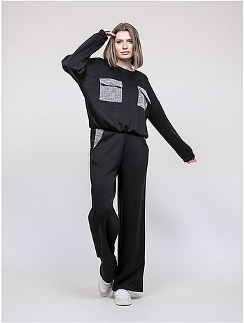 Sweat détails tweed YSEULT
